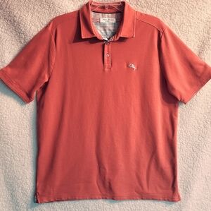 Tommy Bahama Pink Polo Shirt Size XL